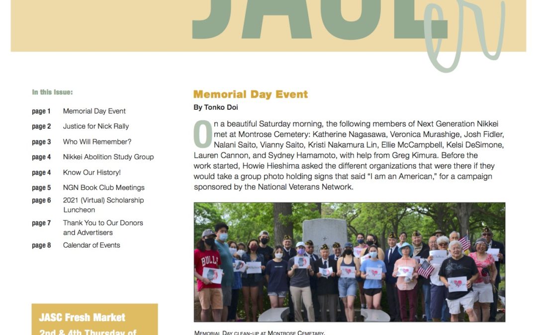 April – June 2021 JACLer Now Available!
