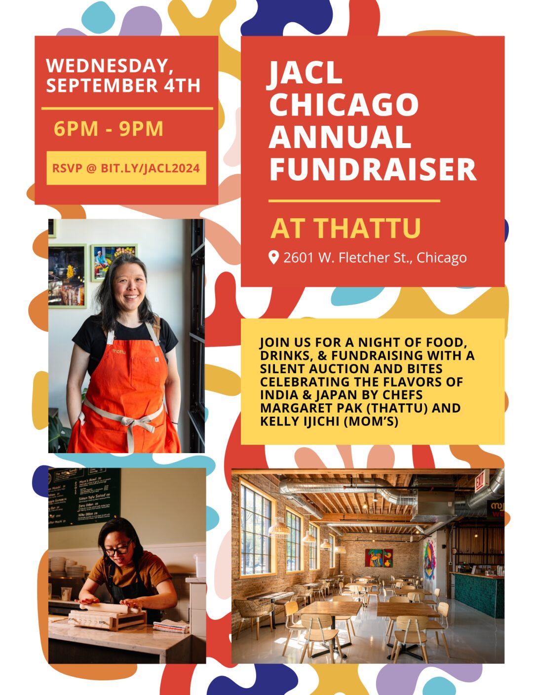 9/4 Annual Fundraiser feat. Mom’s Chicago x Thattu